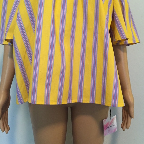 Chicwish Cold Shoulder Top - Picture 7 of 16